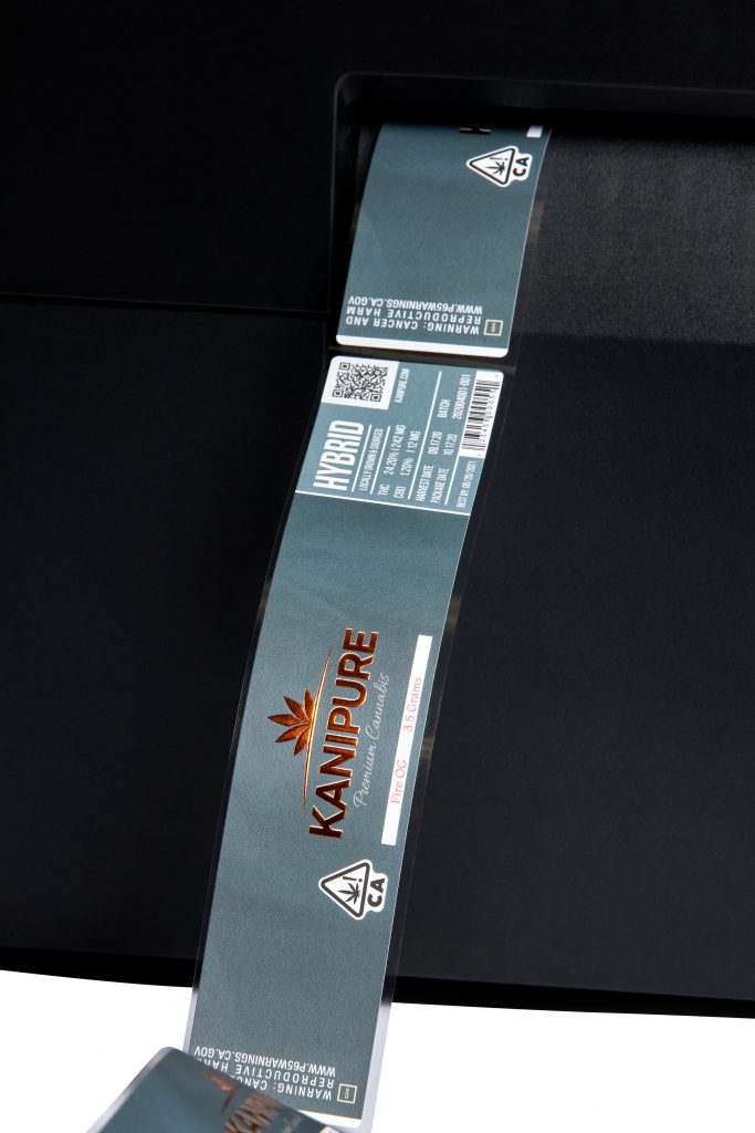 Cannabis Compliance Brand Label